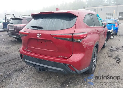 2023 Toyota Highlander Xle из США, поврежденный, VIN 5TDKDRBH8PS021965